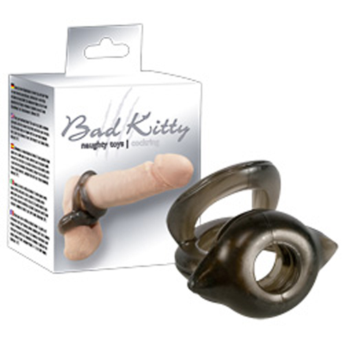 Bad Kitty cock ring and sack ring